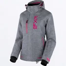Fxr Women's Fresh Snowmobile Jacket Grey Linen/fuchsia (10) 230202-0790-10. Fixed Price $224.99.