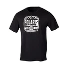 Polaris Black Stamp Tee Short Sleeve Lightweight Cotton Soft Graphic Crew Neck. Fixed Price $29.99.