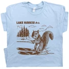 Lake Havasu Water Ski Squirrel Shirts Funny Cute Theme Souvenir Tee. Fixed Price $19.99.
