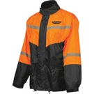 Fly Racing 2-PIECE Rain Suit Black/orange Medium 479-8019M. Fixed Price $104.99.