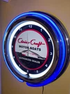 Chris Craft Motor Boats Marina Garage Man Cave Neon Style Retro Led Clock Sign. Fixed Price $137.99.