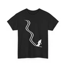 Skiing Shirt, Skier Silhouette Winter Sports Lovers Women. Fixed Price $14.99.