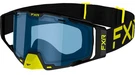 Fxr Combat 22 Snow Goggles Hi-vis/black W/blue Lens. Fixed Price $51.08.