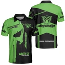 New! Arctic Cat Logo Green 3D Polo Men's Shirt Size S-5XL. Fixed Price $32.99.